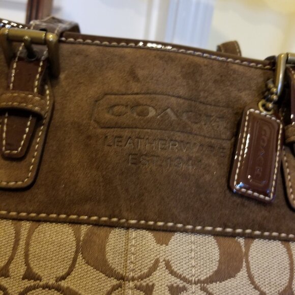 Coach Tote - Vintage in perfect condition - even with box - F040-1442 - Picture 9 of 16